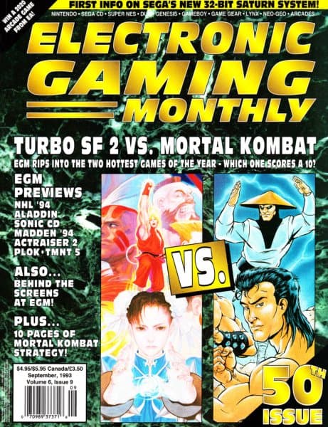 Cover of Electronic Gaming Monthly issue 9