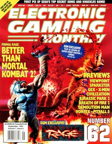 Cover of Electronic Gaming Monthly issue 9