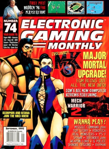 Cover of Electronic Gaming Monthly issue 9