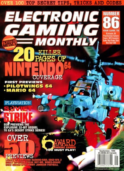 Cover of Electronic Gaming Monthly issue 9