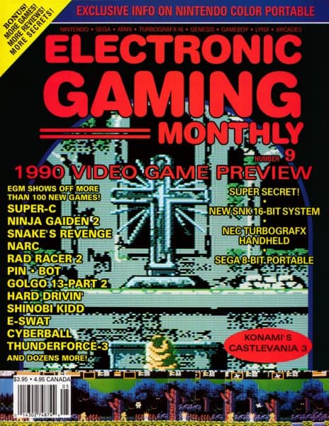 Cover of Electronic Gaming Monthly issue 9
