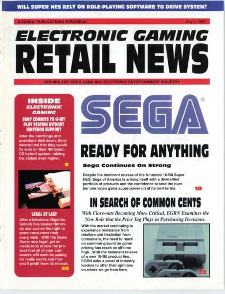 Cover of Electronic Gaming Retail News issue 3