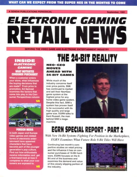Cover of Electronic Gaming Retail News issue 4