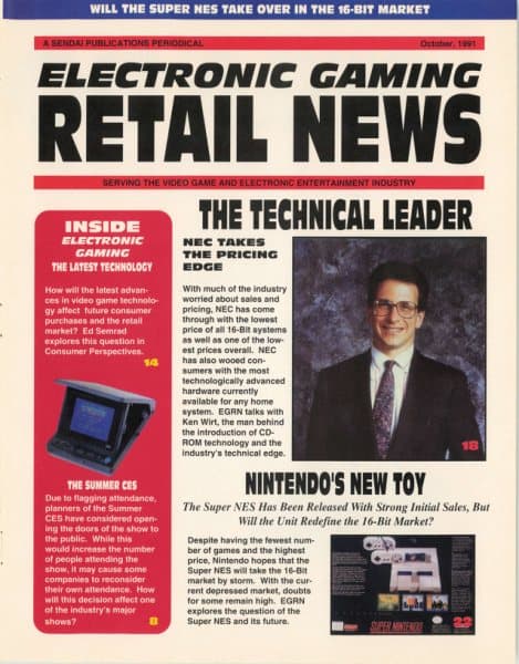 Cover of Electronic Gaming Retail News issue 5