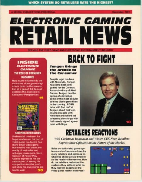 Cover of Electronic Gaming Retail News issue 7