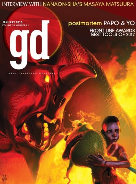 Cover of Game Developer issue 1