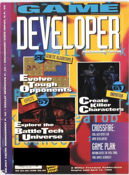 Cover of Game Developer issue 1