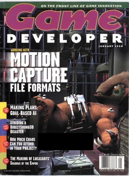 Cover of Game Developer issue 1
