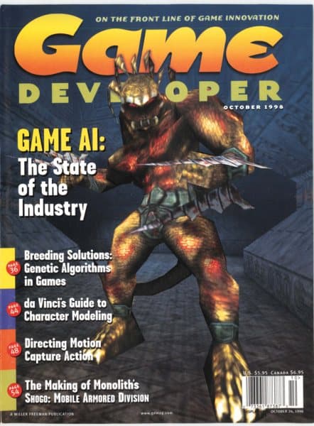 Cover of Game Developer issue 10