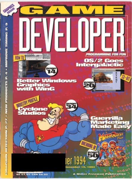 Cover of Game Developer issue 3