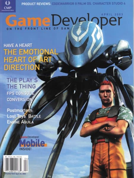 Cover of Game Developer issue 4