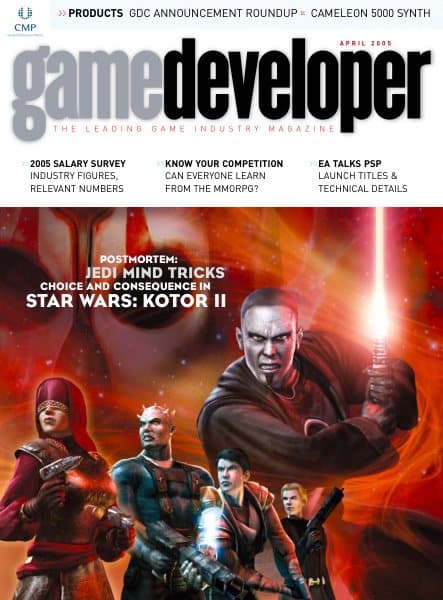 Cover of Game Developer issue 4