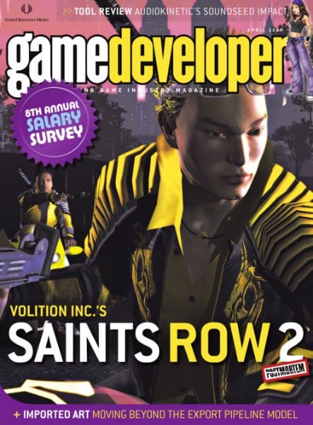 Cover of Game Developer issue 4