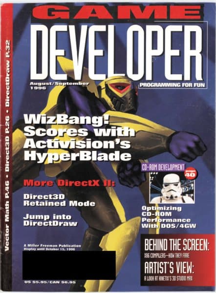 Cover of Game Developer issue 4