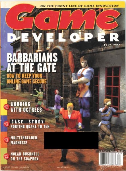Cover of Game Developer issue 4