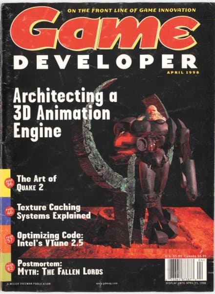 Cover of Game Developer issue 4
