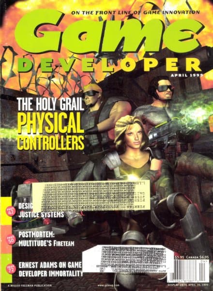 Cover of Game Developer issue 4
