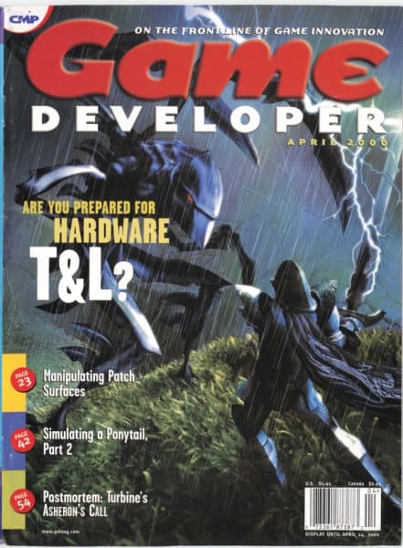 Cover of Game Developer issue 4