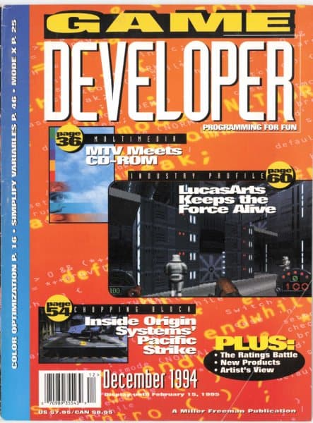 Cover of Game Developer issue 4