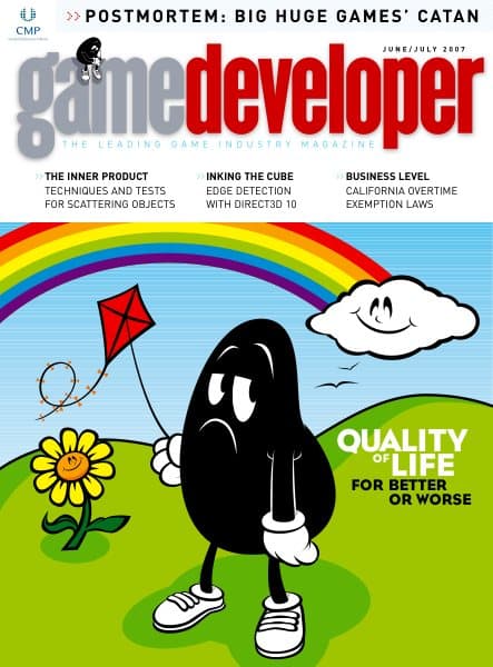 Cover of Game Developer issue 6