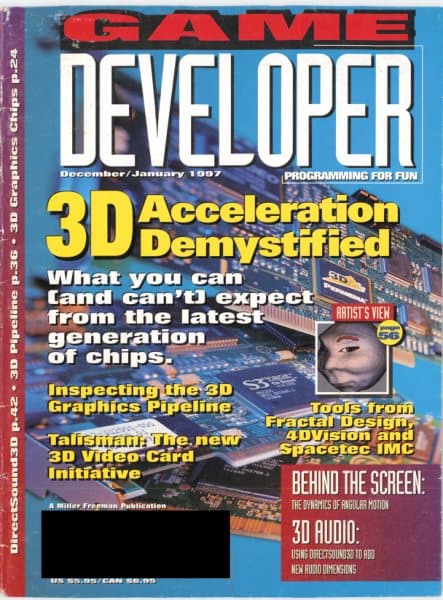 Cover of Game Developer issue 6