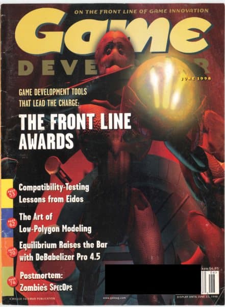Cover of Game Developer issue 6