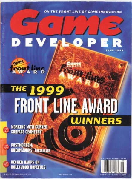 Cover of Game Developer issue 6