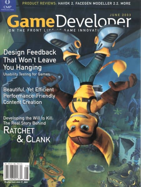 Cover of Game Developer issue 6