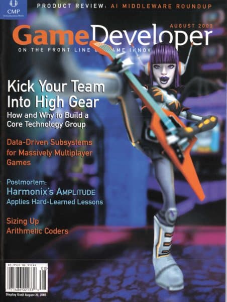 Cover of Game Developer issue 8