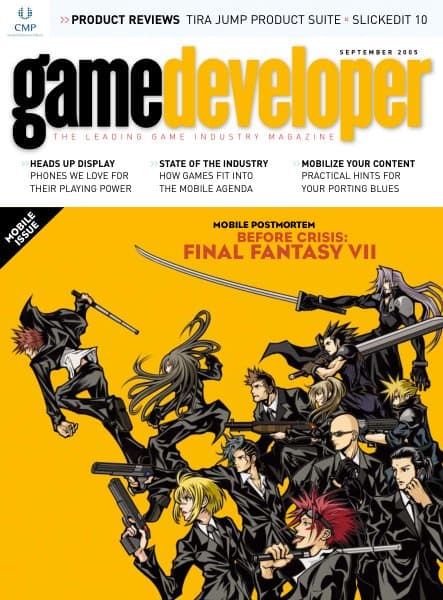 Cover of Game Developer issue 8