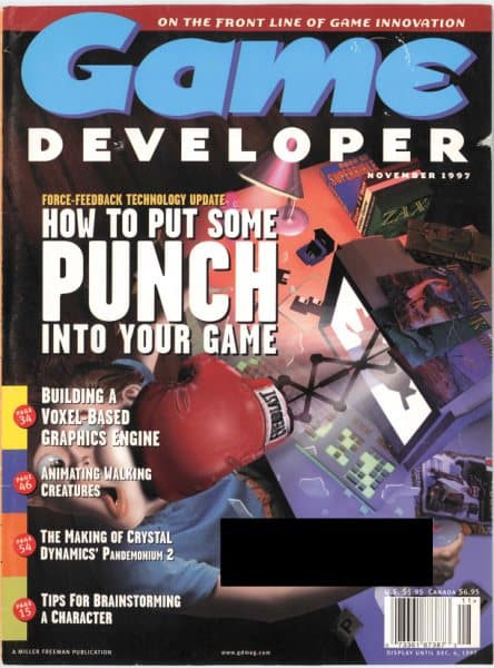 Cover of Game Developer issue 8