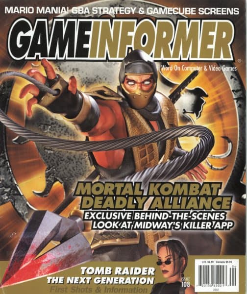 Cover of Game Informer issue 108