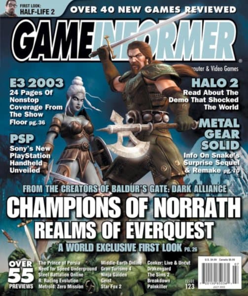 Cover of Game Informer issue 123