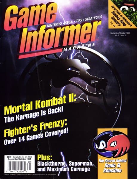 Cover of Game Informer issue 18