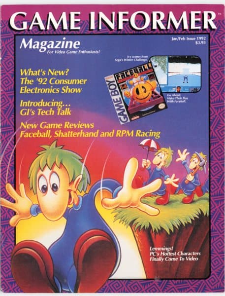 Cover of Game Informer issue 3