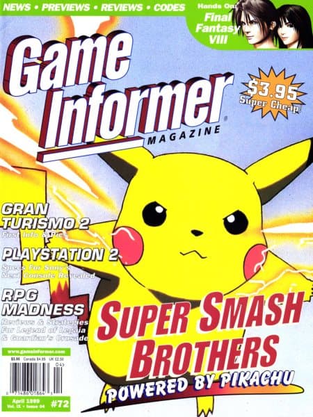 Cover of Game Informer issue 72