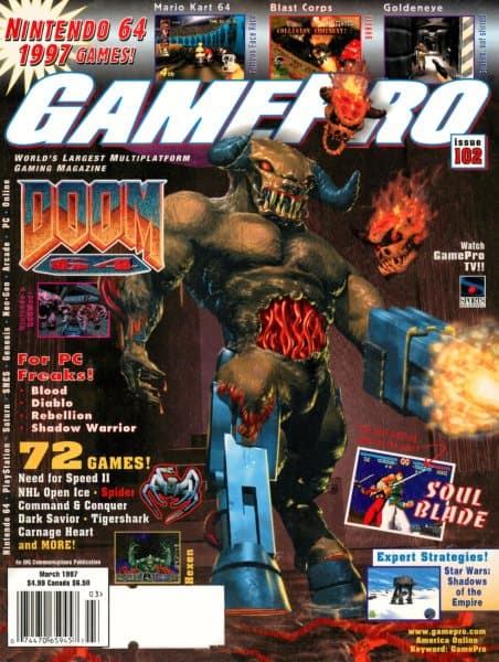 Cover of GamePro issue 102
