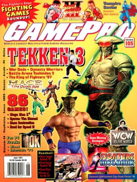Cover of GamePro issue 105