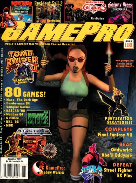 Cover of GamePro issue 110