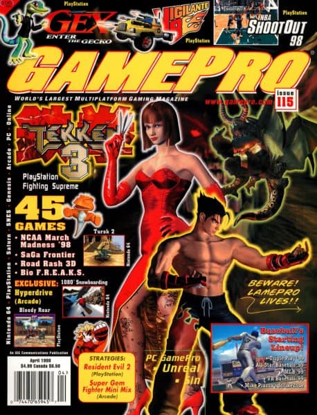 Cover of GamePro issue 115
