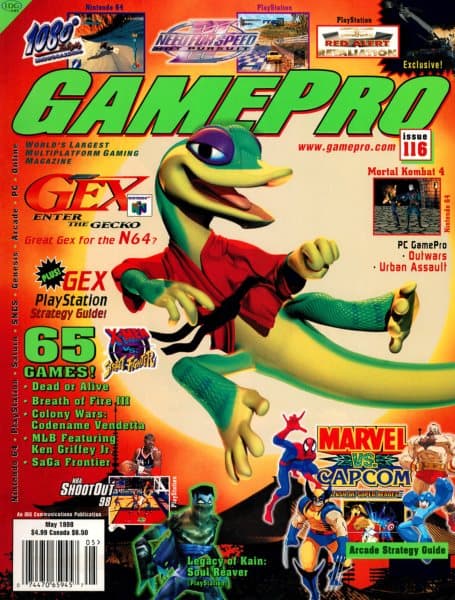 Cover of GamePro issue 116