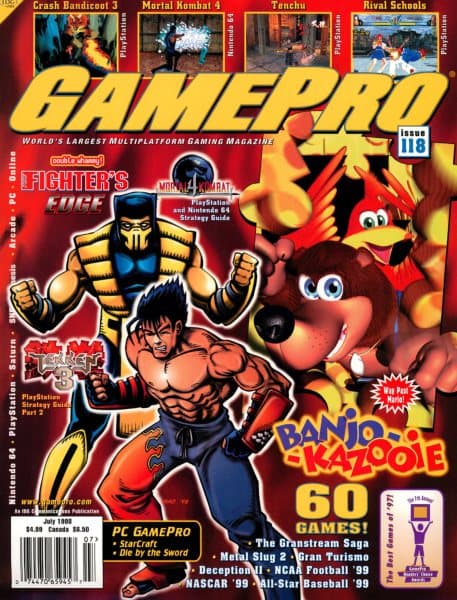Cover of GamePro issue 118