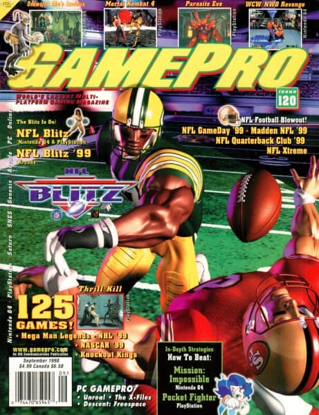 Cover of GamePro issue 120