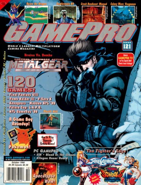 Cover of GamePro issue 121