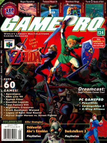 Cover of GamePro issue 124