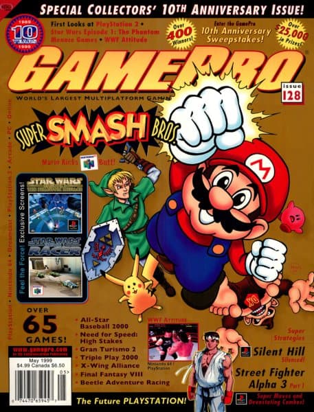Cover of GamePro issue 128