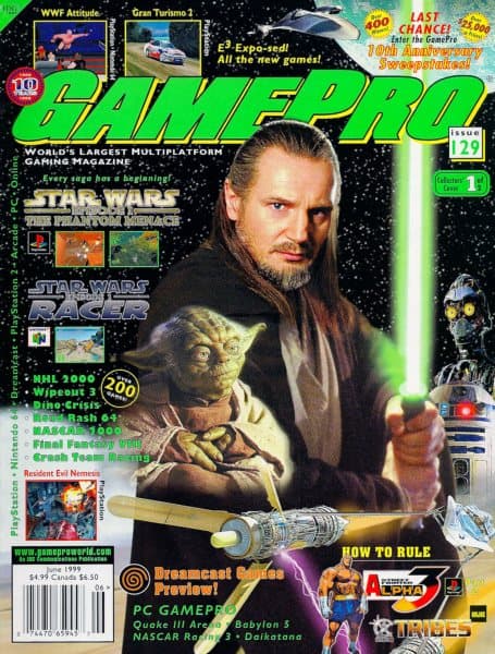 Cover of GamePro issue 129