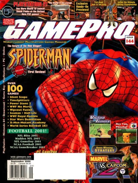 Cover of GamePro issue 144