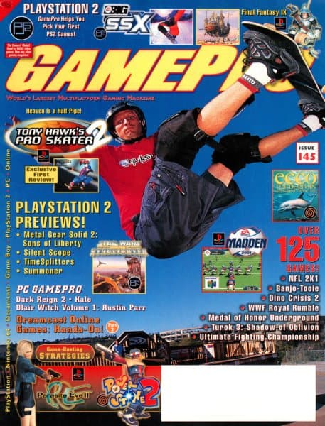 Cover of GamePro issue 145