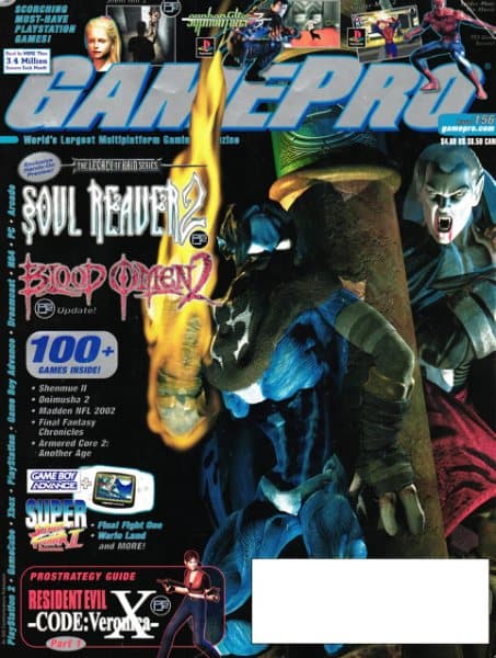 Cover of GamePro issue 156